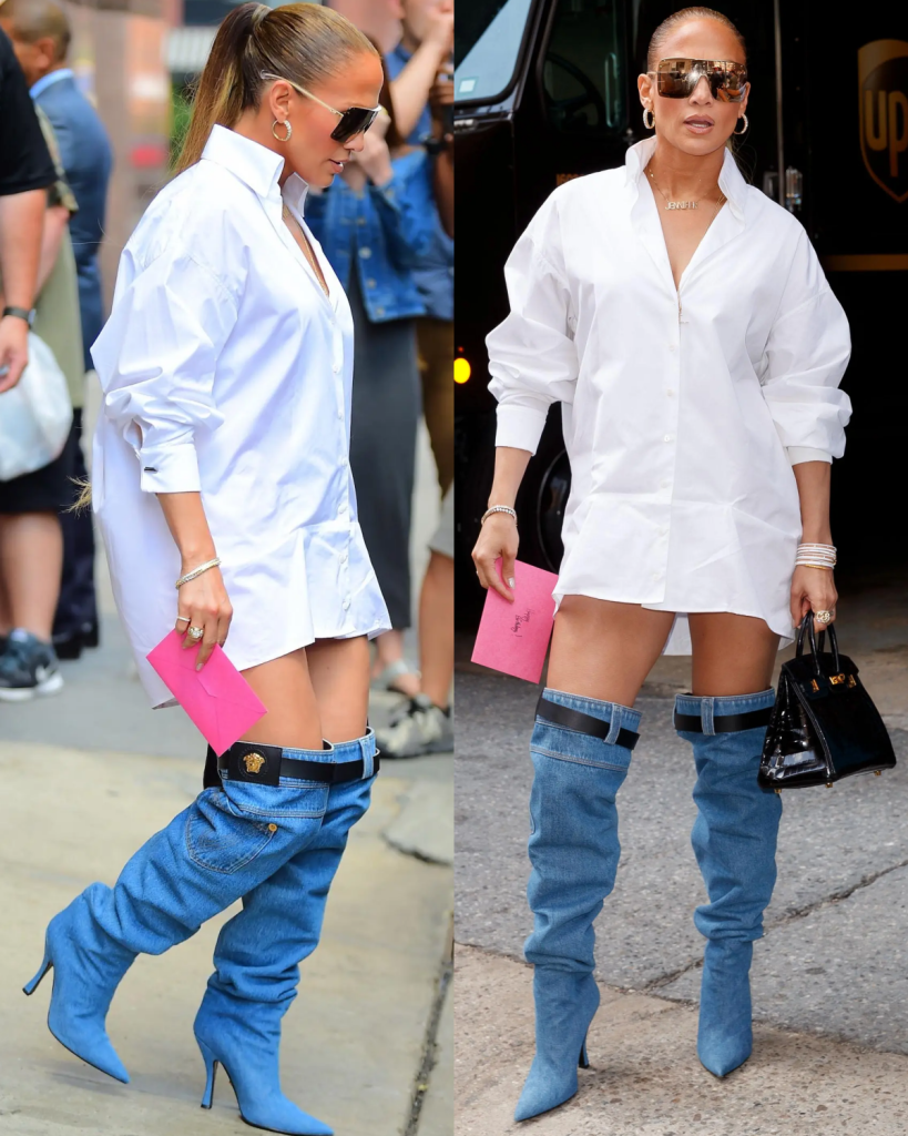 Superstar’s humorous style. Jennifer Lopez went without pants to wear ...