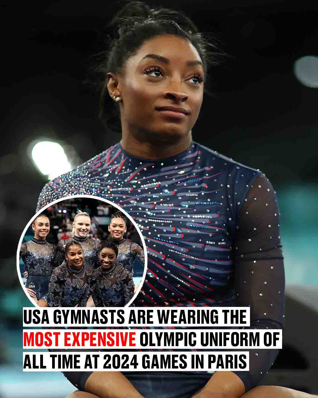 USA gymnasts are wearing most expensive Olympic uniform of all time at