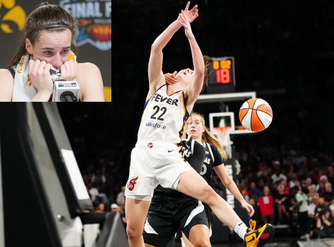 Shocking Photo Shows Las Vegas Aces Player Grabbing Caitlin Clark By ...