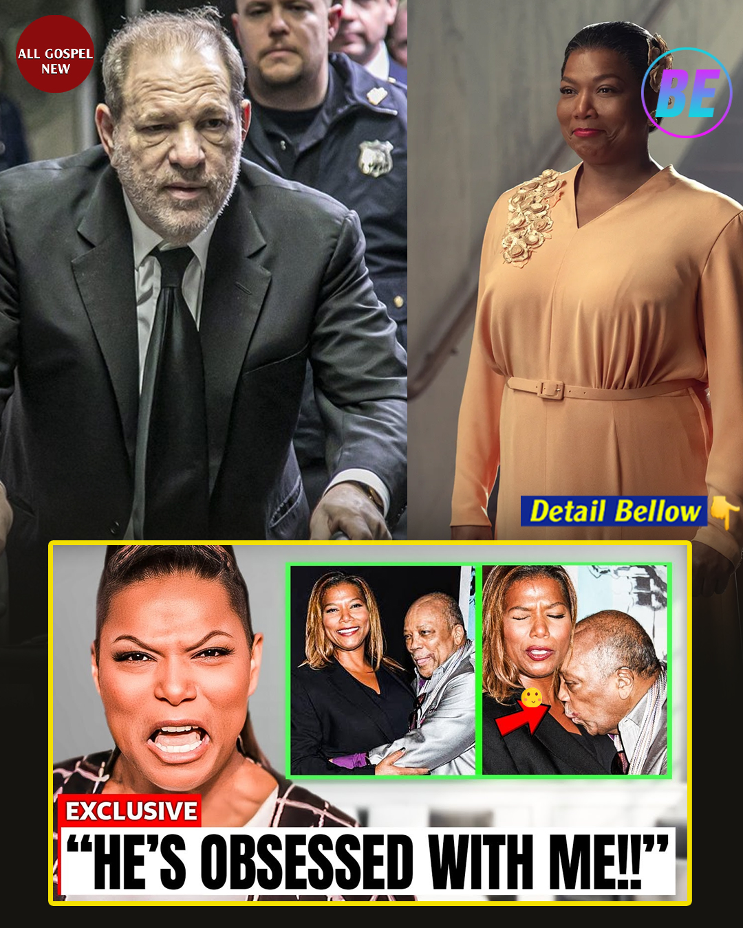 Queen Latifah EXPOS3S Quincy Jones as The Black Harvey Weinstein-lh ...