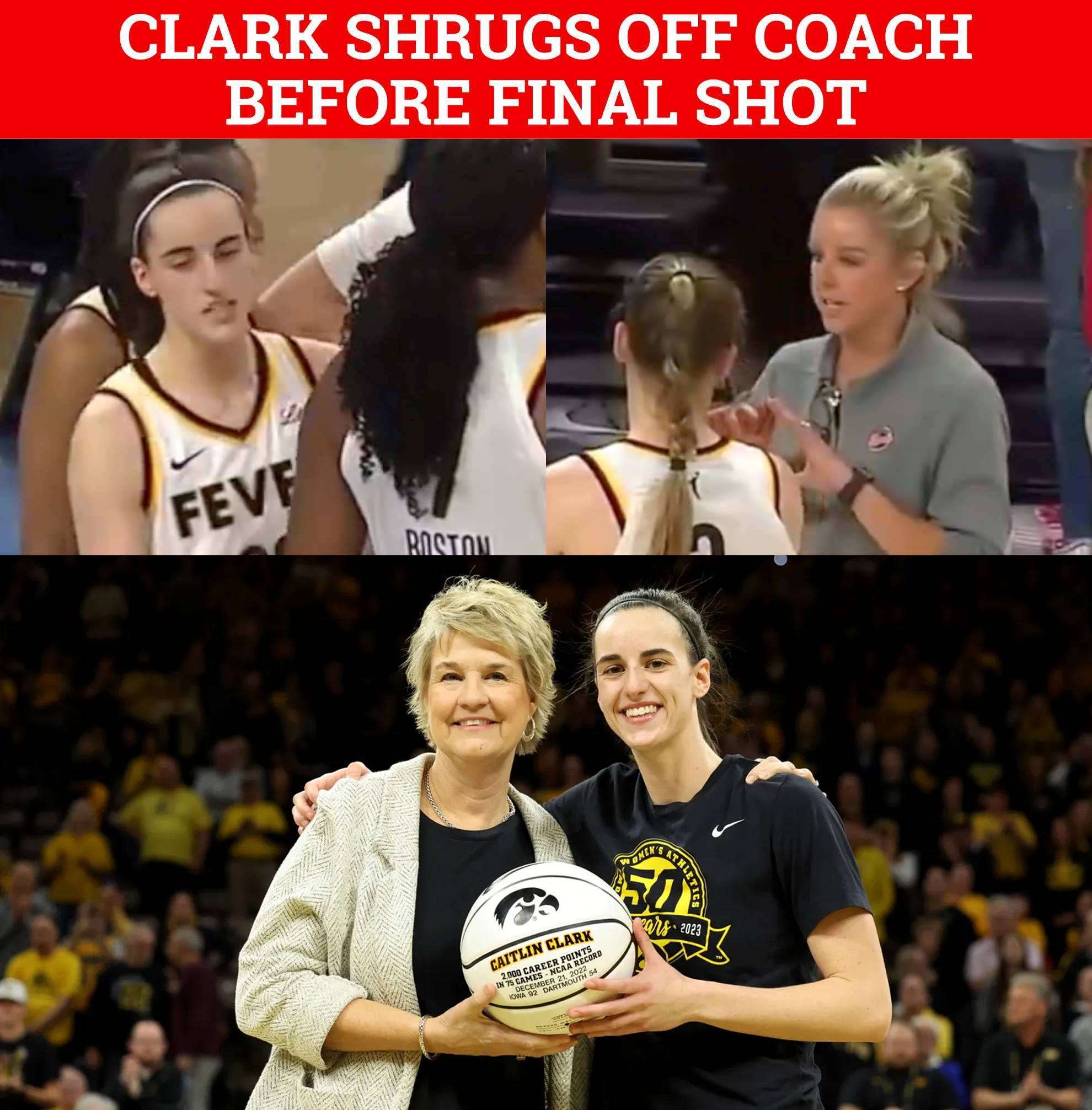 Fever Fans Claiming Caitlin Clark Sneak Dissed Christie Sides During ...