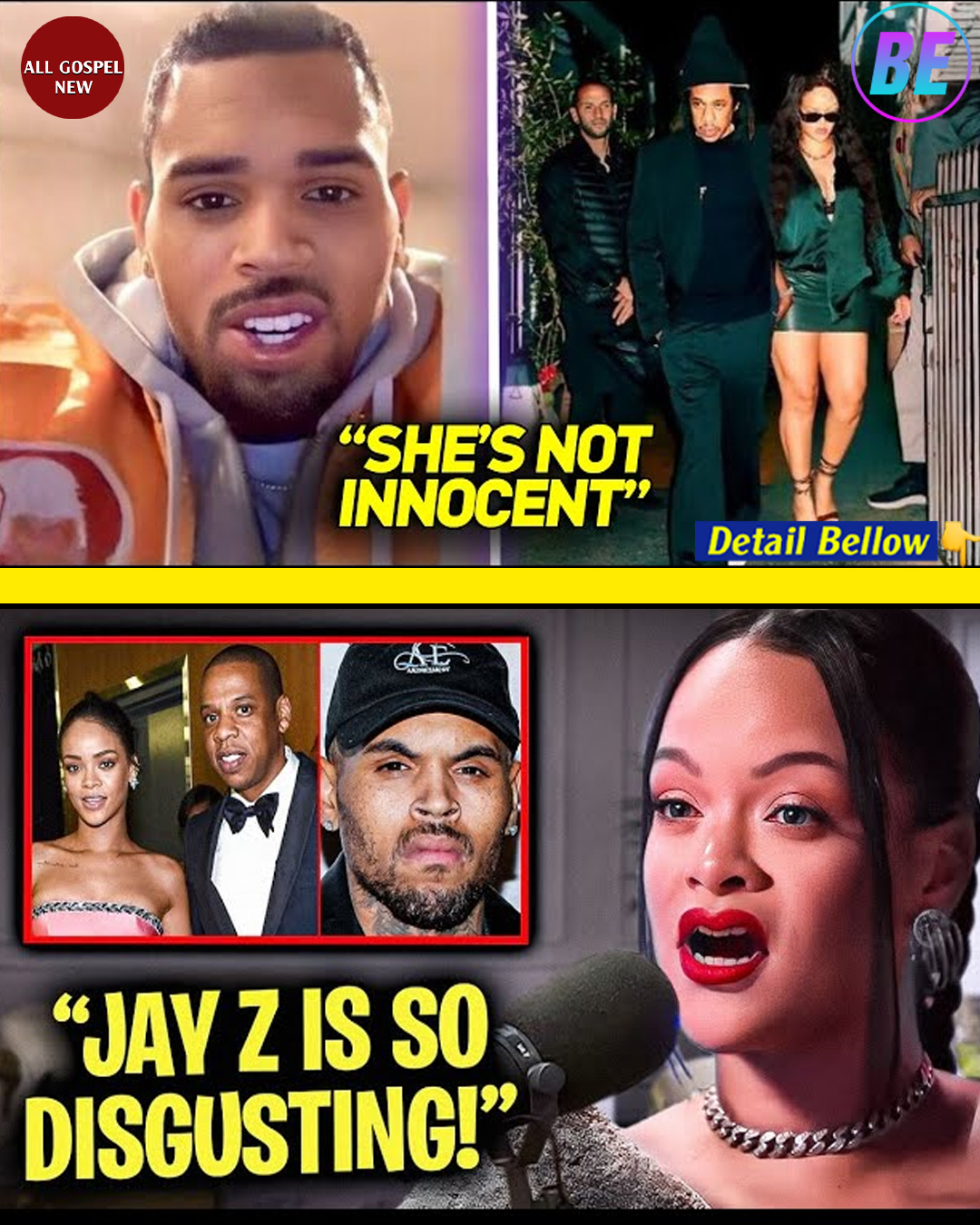 Chris Brown Finally REVEALS What Happened Between Rihanna & Jay Z-lh ...