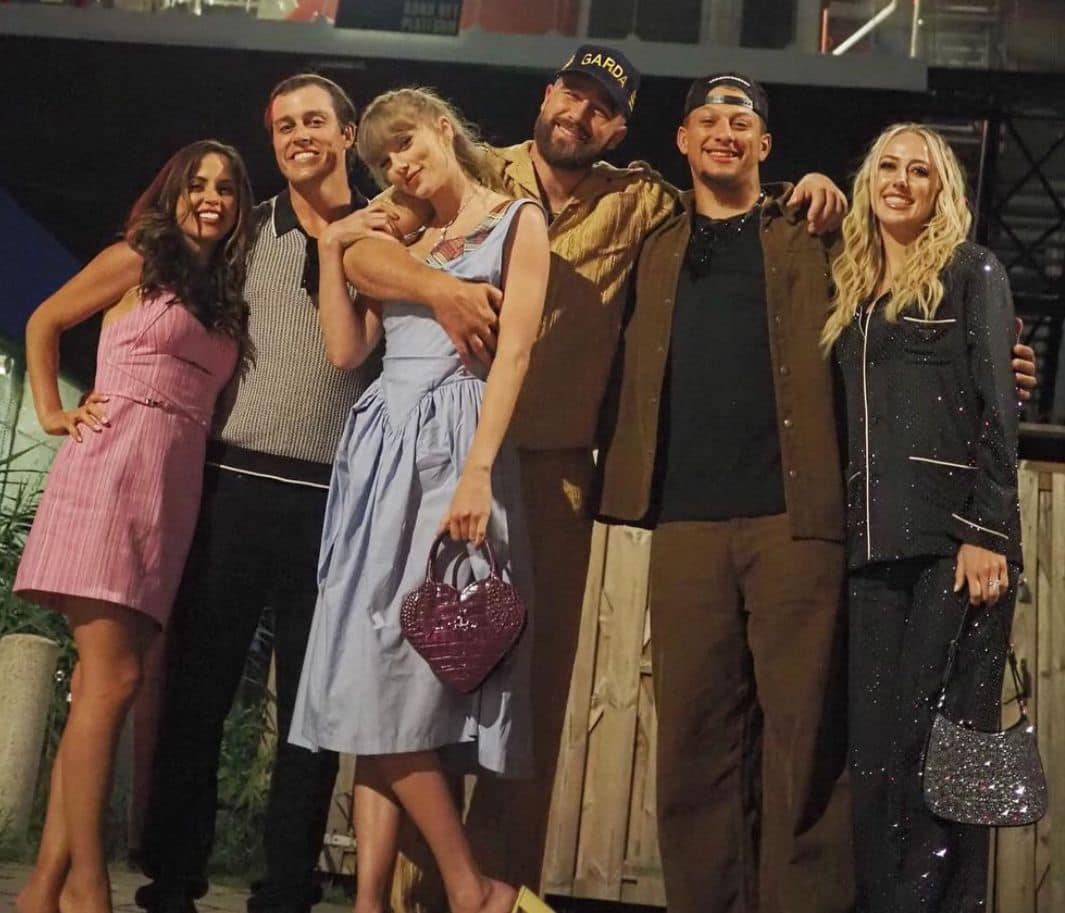 Brittany Mahomes confirms Taylor Swift is her "new best friend" as she