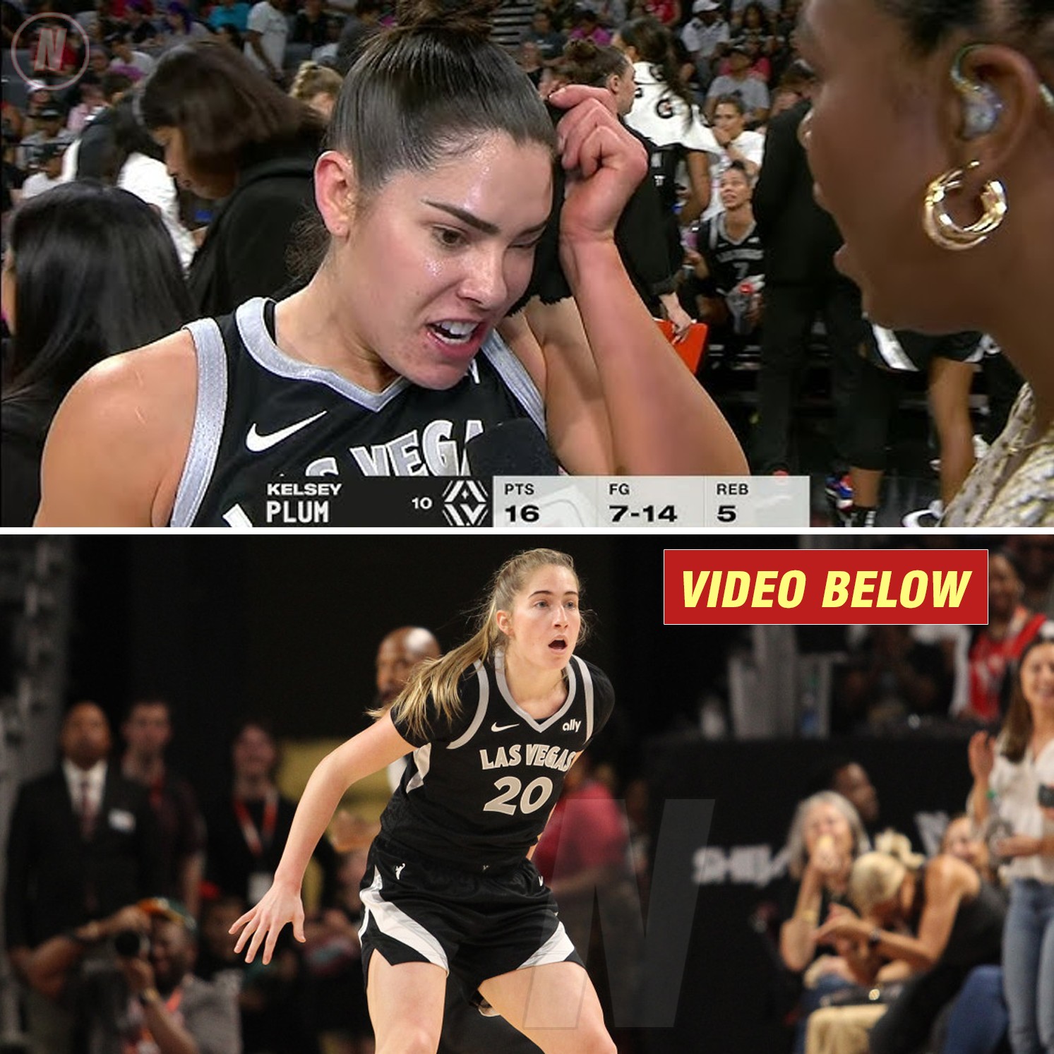 Kate Martin S Teammate Kelsey Plum Says She Sucked Refs Cheating In Interview Las Vegas Aces