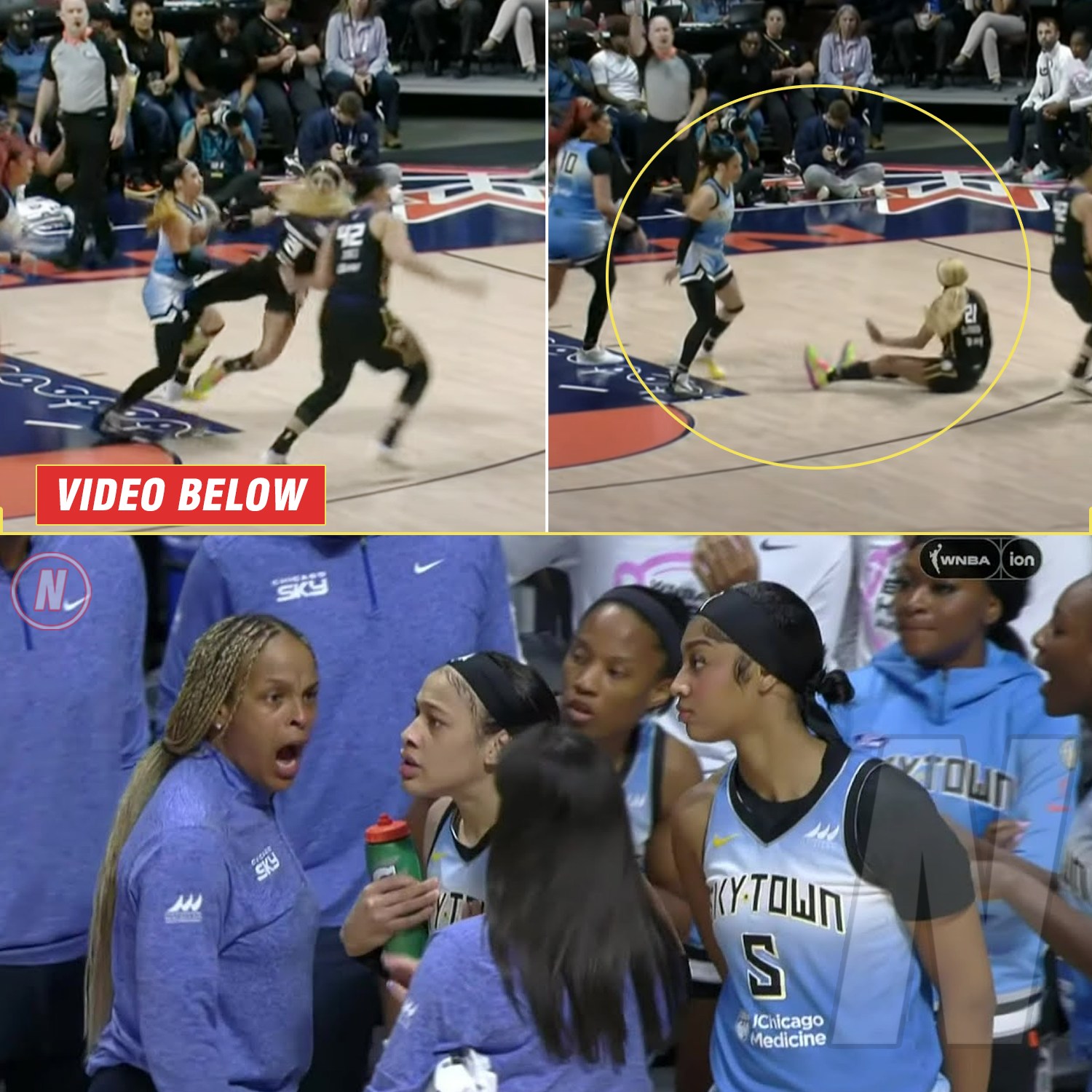 VIDEO Chennedy Carter Almost Thrown Out Of WNBA Game After Second Hard